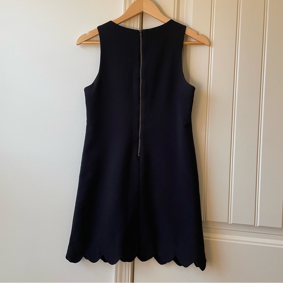 Monteau Los Angeles LBD - Short shift sleeveless with scalloped bottom - Size XS - Picture 2 of 6